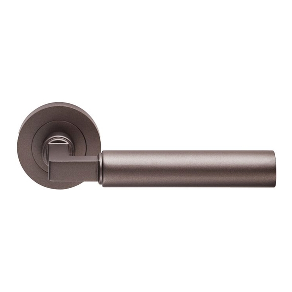 EUL040MBRZ  Matt Bronze  Carlisle Brass Finishes Amiata Levers On Round Roses