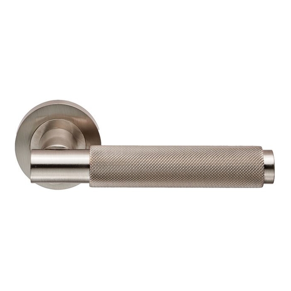 EUL050SN  Satin Nickel  Carlisle Brass Finishes Varese Levers On Round Roses