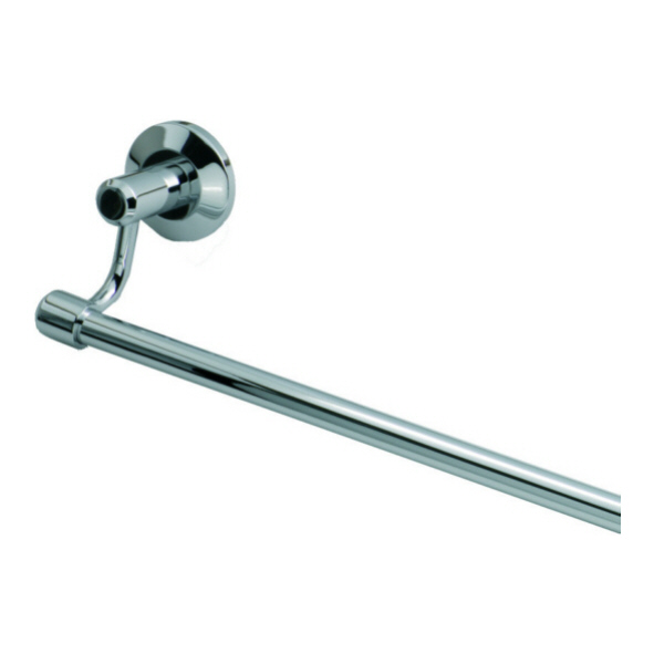 LW21CP  522mm  Polished Chrome  Tempo Single Towel Rail