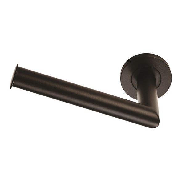 LX07MB  Matt Black  De Leau Toilet Roll Holder