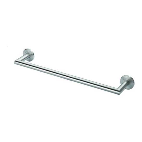 LX21SS  448mm  Satin Stainless  De Leau Single Towel Rail