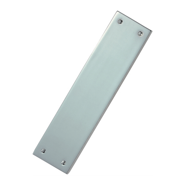 M39SC • 305 x 70mm • Satin Chrome • Carlisle Brass Cast Finger Plate