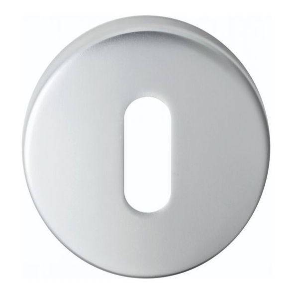 SZC003SC • Satin Chrome • Serozzetta Round Mortice Key Escutcheon