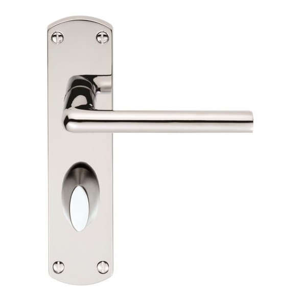 SZC013CP  Bathroom [57mm]  Polished Chrome  Serozzetta Uno Levers On Backplates