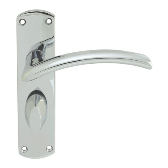 SZC033CP  Bathroom [57mm]  Polished Chrome  Serozzetta Tres Levers On Backplates