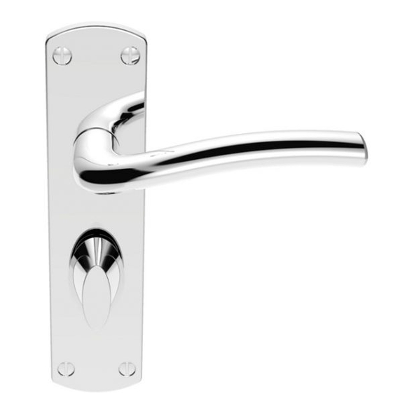 SZC043CP  Bathroom [57mm]  Polished Chrome  Serozzetta Cuatro Levers On Backplates