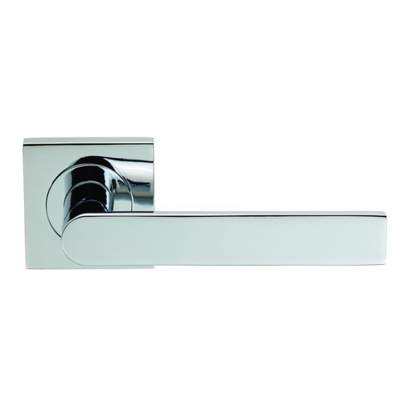 SZM210SQCP • Polished Chrome • Serozzetta Edge Levers On Square Roses