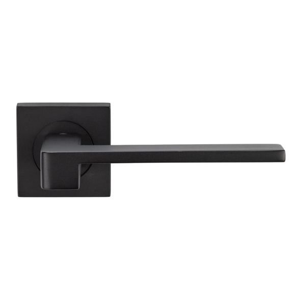 SZM370MB  Matt Black  Serozzetta Equi Levers On Square Roses