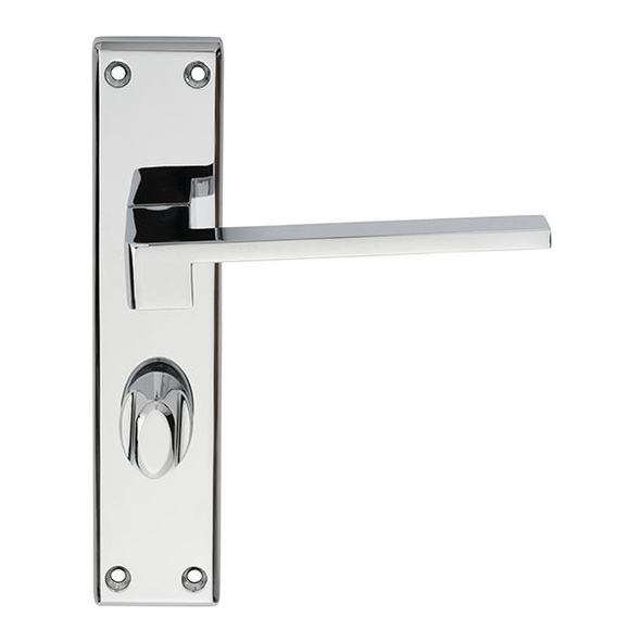 SZM371CP • Standard Lock [57mm] • Polished Chrome • Serozzetta Equi Levers On Backplates