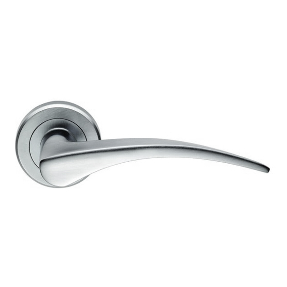 ZIN3112SC • Satin Chrome • Serozzetta Olivier Levers On Round Roses