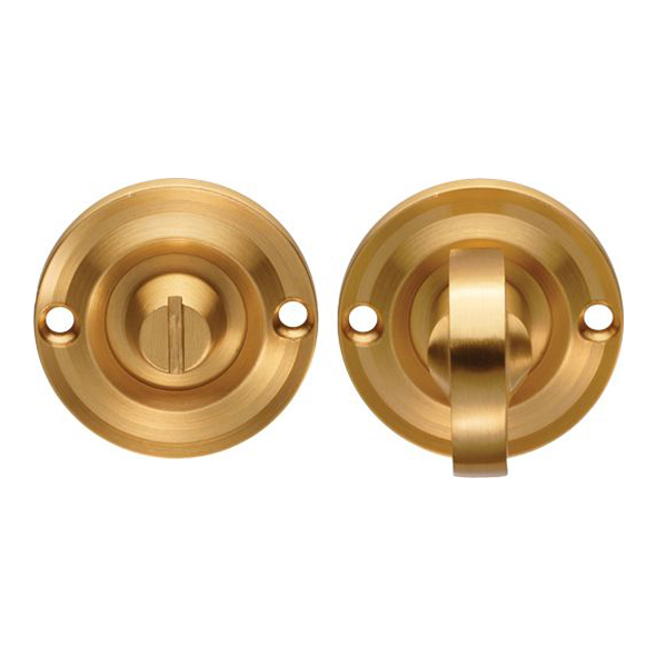 DK13SB • Satin Brass • Delamain Small Bathroom Turn With Release