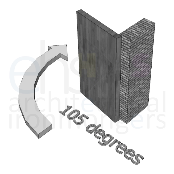 FSA-HO-105  105 Degree Hold Open Option For Floor Spring