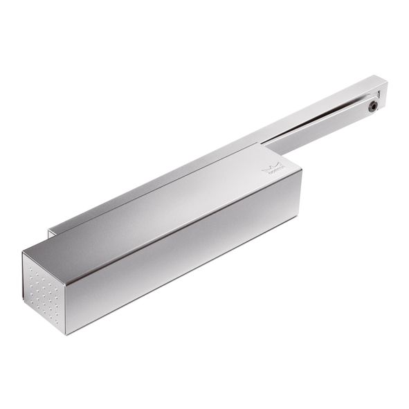 TS91-B-3-SE  Pull Side  Silver Enamel  Dorma EN 3 Cam Action Overhead Door Closer