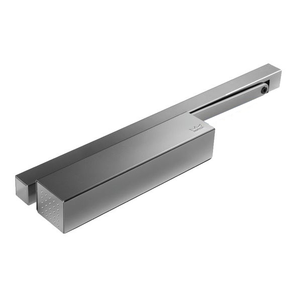 TS92EMF-B-1/4-SE  Pull Side  Silver Enamel  Dorma EN 1 to EN 4 Hold Open Cam Action Overhead Door Closer