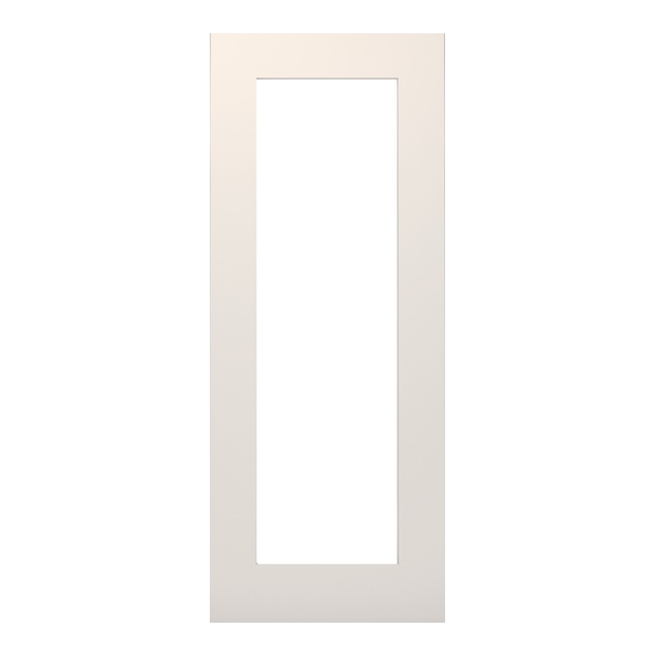 Deanta Internal White Primed Denver Doors [Clear Glass]