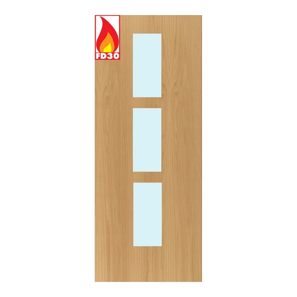 G11-FD30-CLEAR  Glazing Option 11 For Flush FD30 Doors [Clear Glazed]