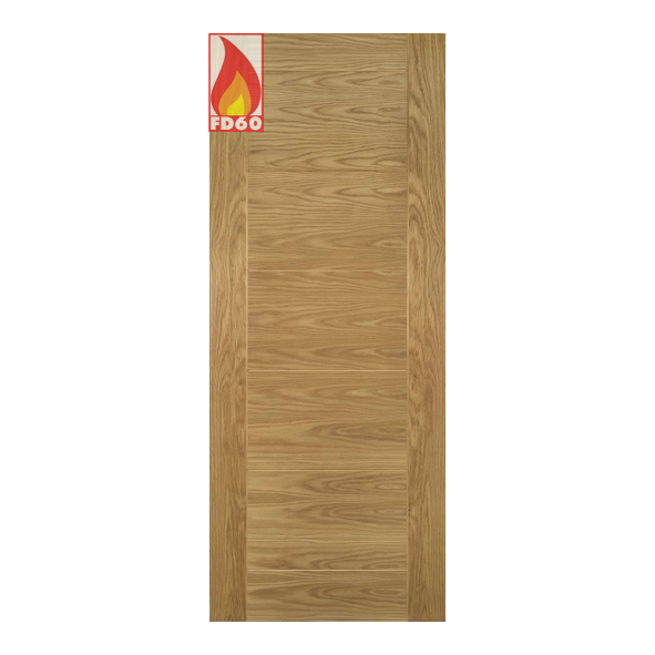 Deanta Internal Prefinished Oak Seville FD60 Fire Doors