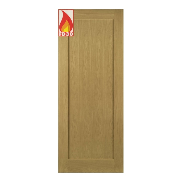 45NM5F/DUNX838  1981 x 838 x 45mm [33]  Deanta Internal Unfinished Oak Walden FD30 Fire Door
