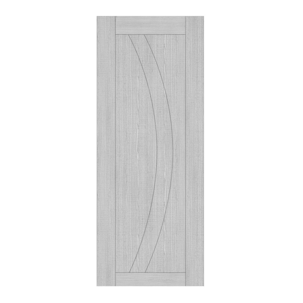 45RAVFDLGX610FSC  1981 x 610 x 45mm [24]  Deanta Internal Light Grey Ash Prefinished Ravello FD30 Fire Door