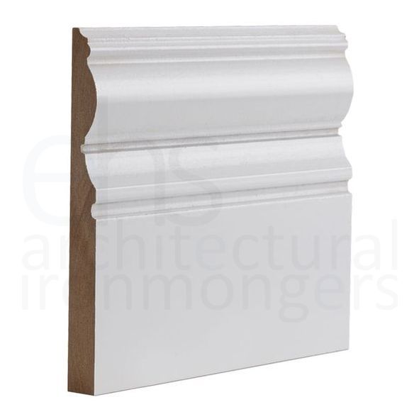 SKPGVI  4 @ 3600 x 180 x 18mm  Primed Victoriana Skirting