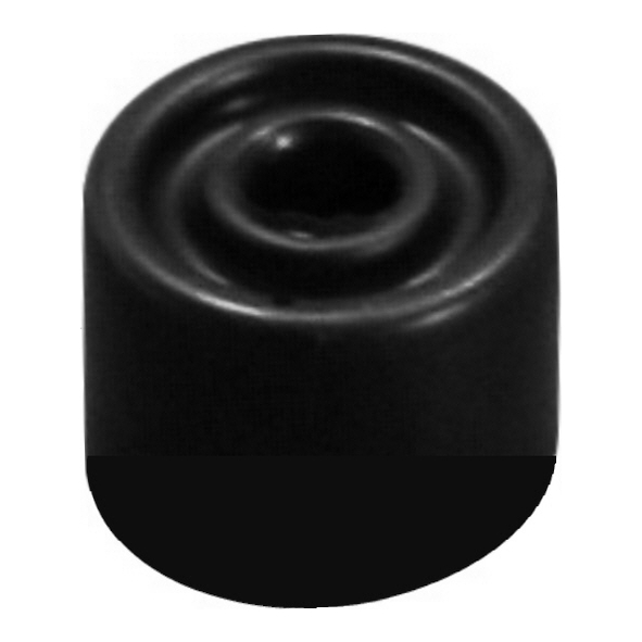 937.91.703  034mm  Black  Floor Mounted Rubber Door Stop