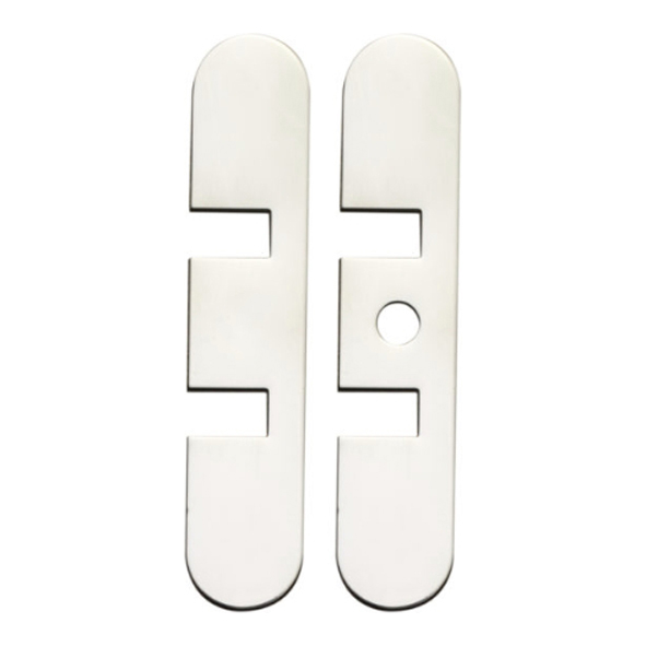 28971  Polished Chrome  Faceplates Only For Numatic Double Chain Concealed Door Closer