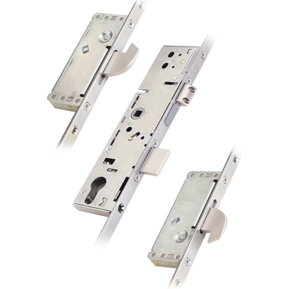 6945-80-85MA • 060mm [045mm] Backset • 2100 x 020mm Square Faceplate • ERA Euro Cylinder Multi-Point Lock With Two Hooks