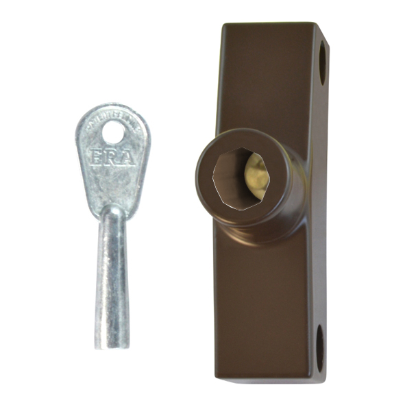 801-22  Standard Key  Brown  ERA Snaplock for Timber Windows