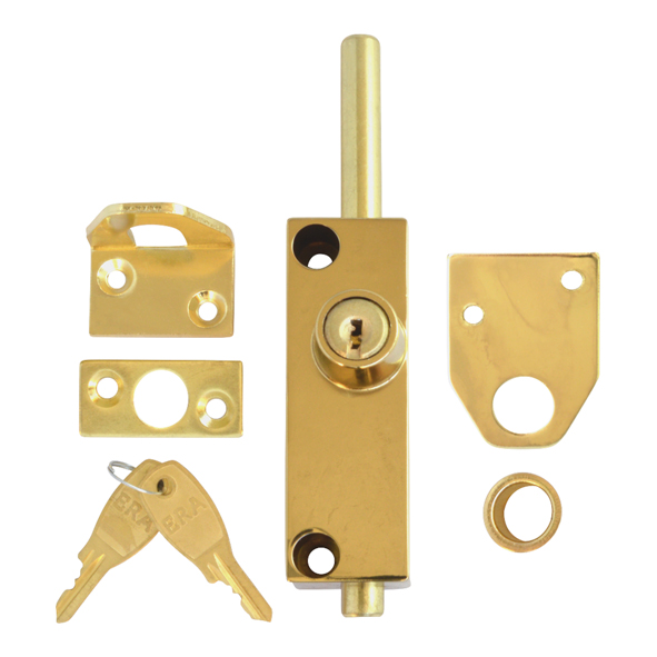 807-32  Cut Key  Brassed  ERA Door Multi Purpose Bolt