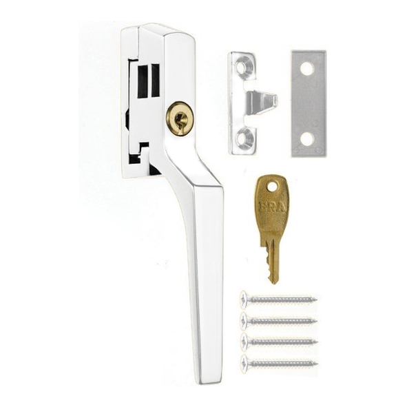 808-12  Cut Key  White  ERA Modern Casement Fastener