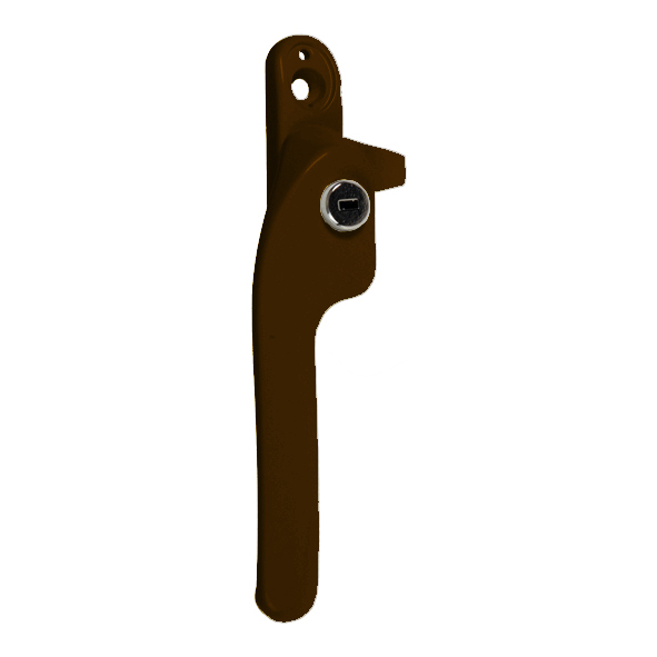 8A054  Brown  Left Hand  Era Guru Breakseal Window Handle