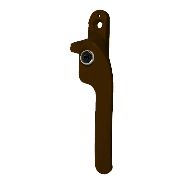 8A053  Brown  Right Hand  Era Guru Breakseal Window Handle