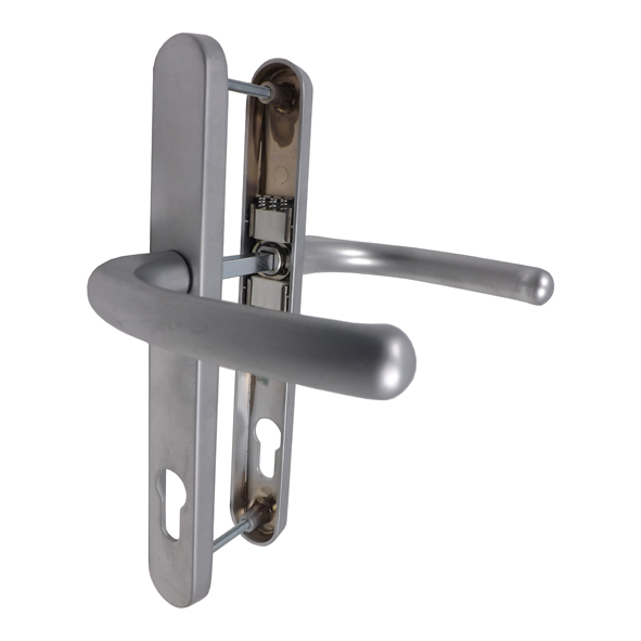 1D002-SC  92mm c/c  Hardex Satin Chrome  ERA Balmoral PAS24 Bolt Above Lever Multi Point Lock Furniture