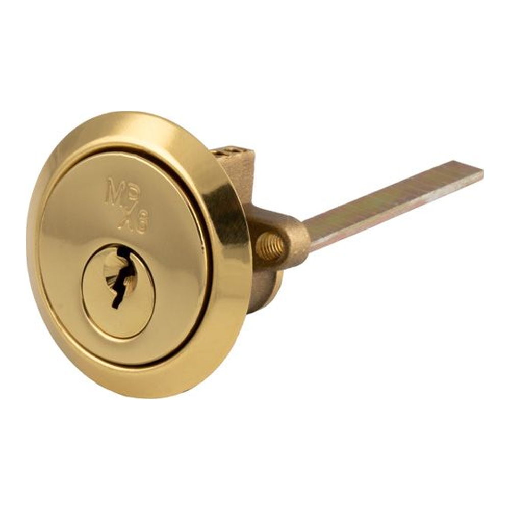 CYF73524PB • Polished Brass • MPX6 • 1 Star Standard Differ Standard Rim Cylinder
