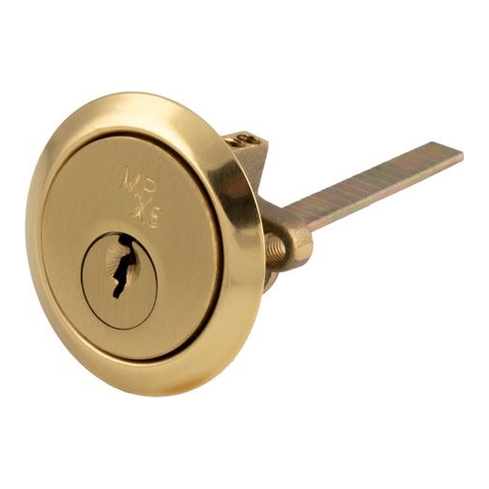 CYF73524SB • Satin Brass • MPX6 • 1 Star Standard Differ Standard Rim Cylinder