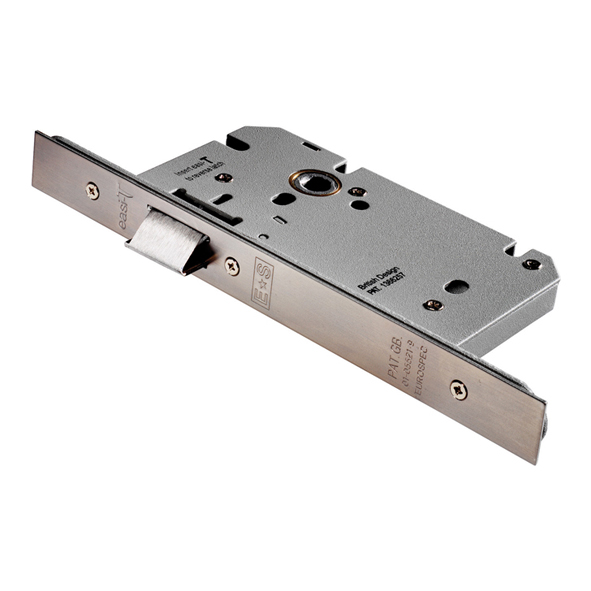 DLS0060LSSS • 085mm [060mm] • Satin Stainless • Square • Architectural Euro Standard Latch