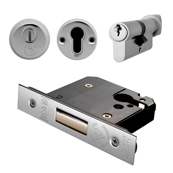 Eurospec BS8621 Insurance Approved Euro Thumbturn Cylinder Deadlocks & Accessories