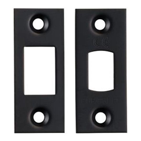 FSF5010MB • Square Forend & Striker • Matt Black • For Superior Tubular Mortice Deadbolt