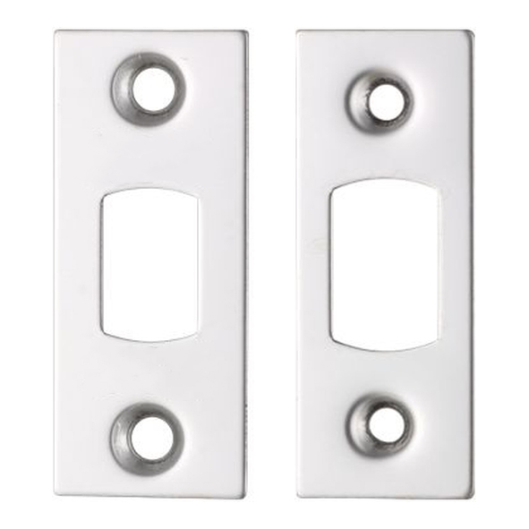 FSF5010BSS • Square Forend & Striker • Polished Stainless • For Superior Tubular Mortice Deadbolt