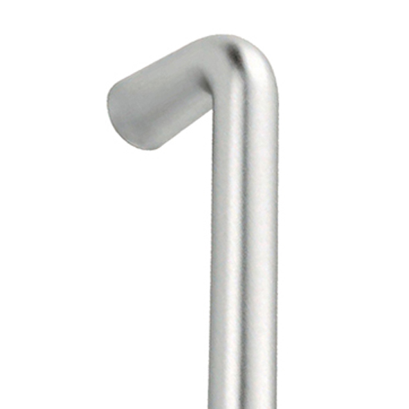 ZAAD150BSA • 150mm c/c • Satin Aluminium • Zoo Hardware 19mm Ø Bolt Fixing Pull Handles