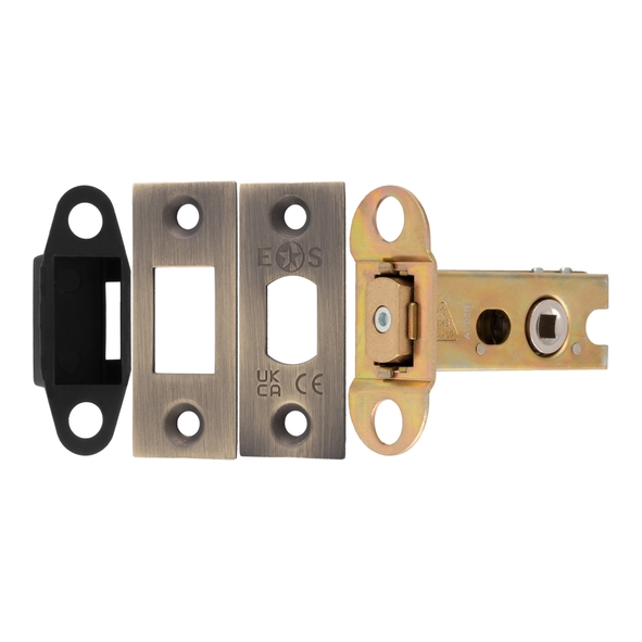 TLD5025AB � 066mm [044mm] � 5mm Follower � Antique Brass � Superior Tubular Mortice Deadbolt