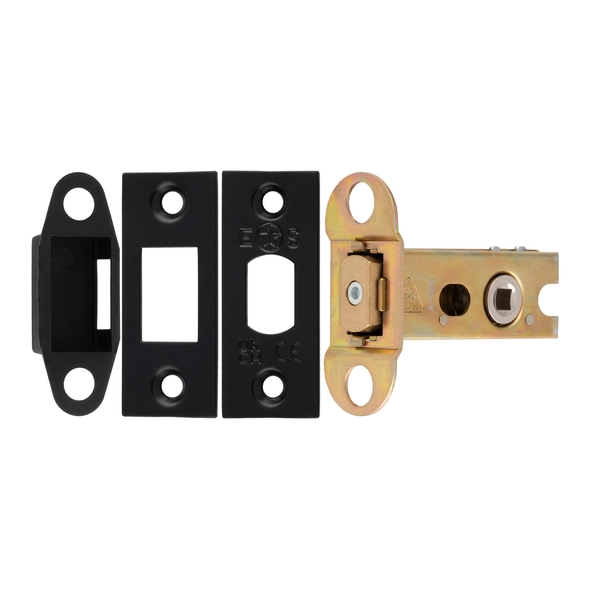 TLD5025MB � 066mm [044mm] � 5mm Follower � Matt Black � Superior Tubular Mortice Deadbolt