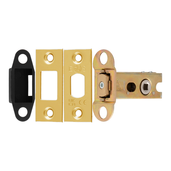 TLD5025PVD � 066mm [044mm] � 5mm Follower � PVD Brass � Superior Tubular Mortice Deadbolt