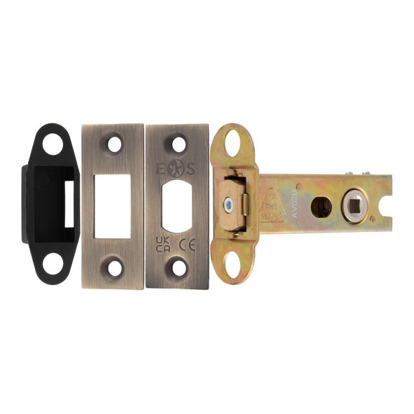 TLD5030AB � 078mm [057mm] � 5mm Follower � Antique Brass � Superior Tubular Mortice Deadbolt