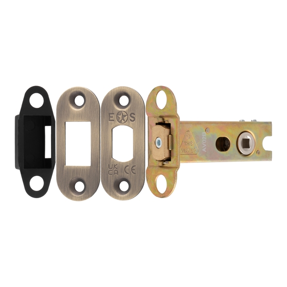 TLD5030AB/R � 078mm [057mm] � 5mm Follower � Antique Brass � Superior Radiused Tubular Mortice Deadbolt