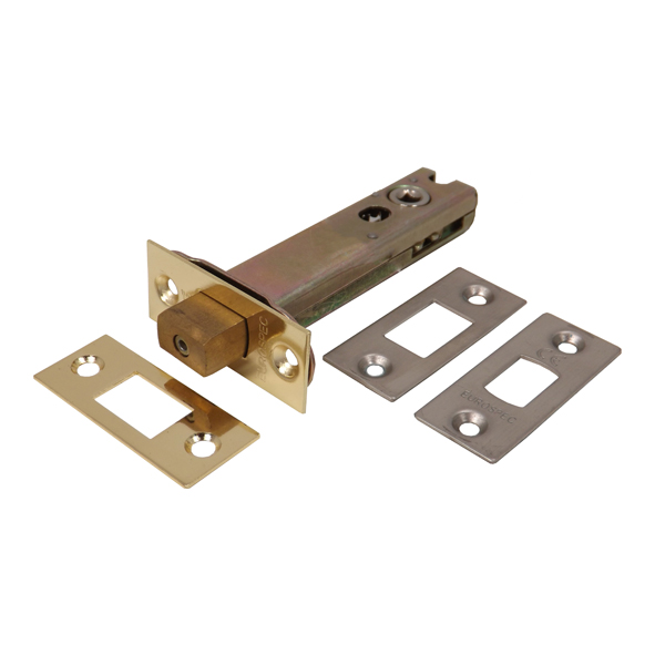 TLD5040EB/SSS  102mm [083mm]  PVD Brass & Stainless  5mm Follower Superior Tubular Mortice Deadbolt