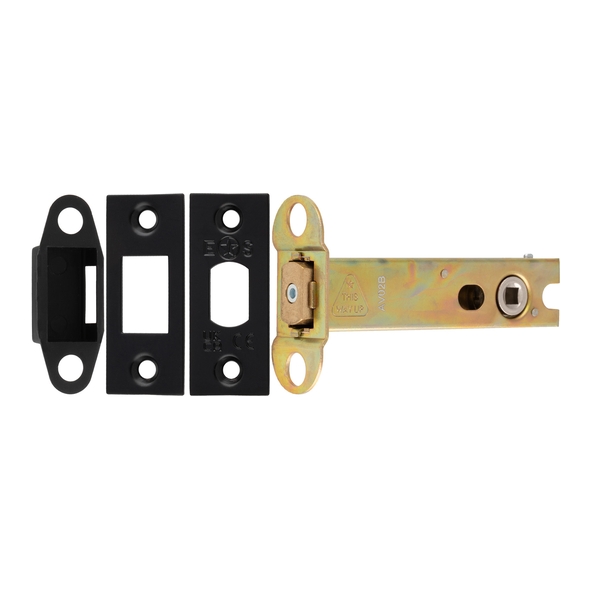 TLD5040MB � 103mm [082mm] � 5mm Follower � Matt Black � Superior Tubular Mortice Deadbolt