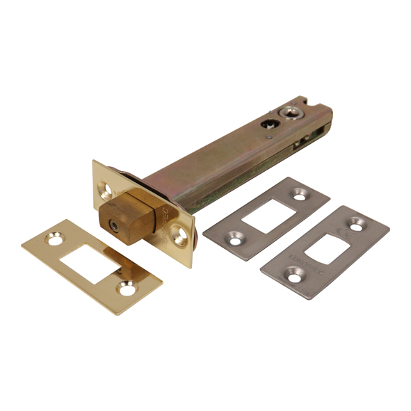 TLD5050EB/SSS  127mm [108mm]  PVD Brass & Stainless  5mm Follower Superior Tubular Mortice Deadbolt