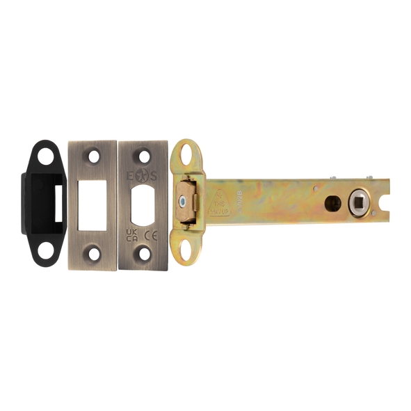 TLD5050AB � 128mm [108mm] � 5mm Follower � Antique Brass � Superior Tubular Mortice Deadbolt