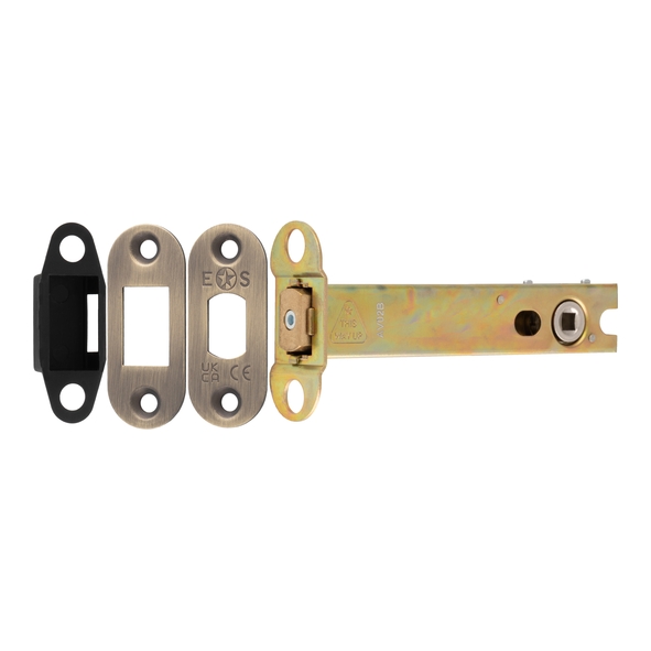 TLD5050AB/R � 128mm [108mm] � 5mm Follower � Antique Brass � Superior Radiused Tubular Mortice Deadbolt